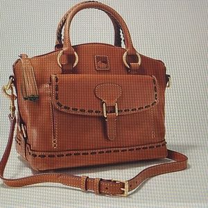 DOONEY & BOURKE Florentine Leather Pocket Satchel